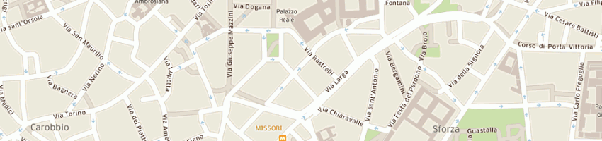 Mappa della impresa trombini viviana a MILANO