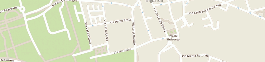 Mappa della impresa moroni daniela maria teresa a MILANO