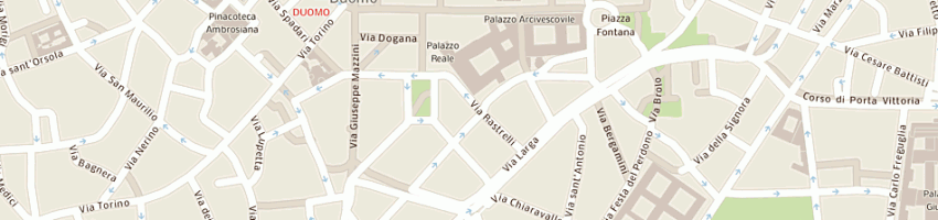 Mappa della impresa giorgi sas di andrea e silvia giorgi e c a MILANO