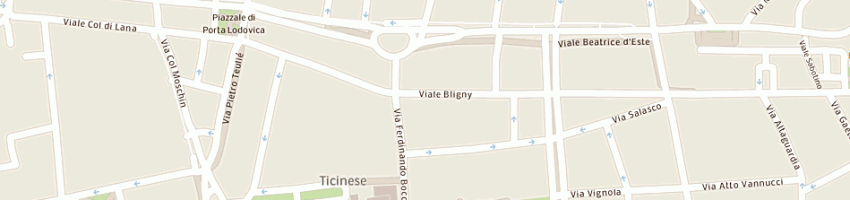 Mappa della impresa arval spa a MILANO