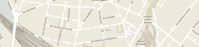 Mappa della impresa centro servizi del terziario sas di scurati massimo e in breve cst sas d a MILANO