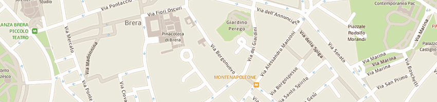 Mappa della impresa the carlyle group cep advisors srl a MILANO