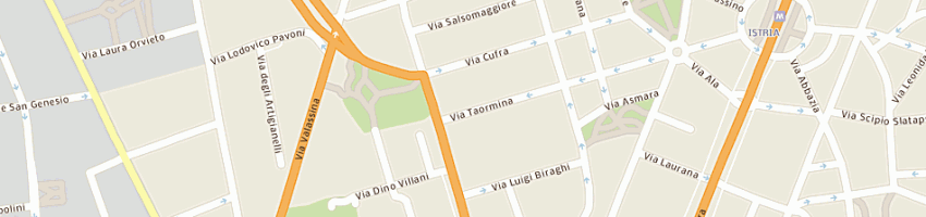 Mappa della impresa agenzia taormina a MILANO