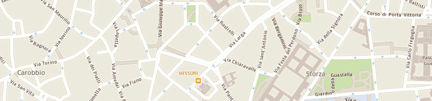 Mappa della impresa immobiliare rinnovamento centro spa a MILANO