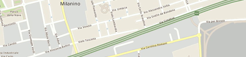 Mappa della impresa martignano snc di martignano e e c a CUSANO MILANINO