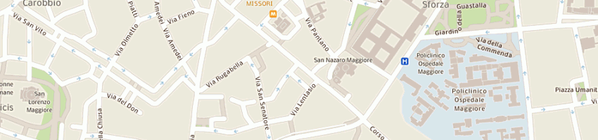 Mappa della impresa cide snc di bogani g a MILANO
