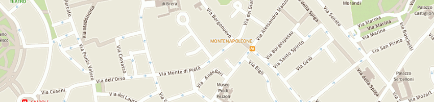 Mappa della impresa fingest consulenza srl a MILANO