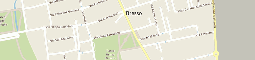 Mappa della impresa bertipaglia ivan a BRESSO