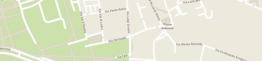 Mappa della impresa cislaghi gianni a MILANO