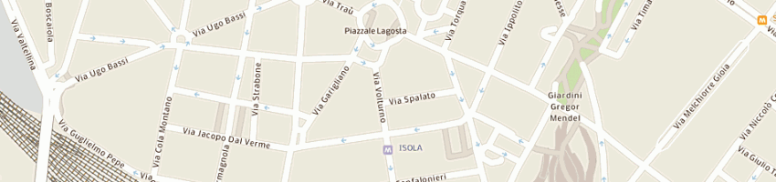 Mappa della impresa torresani ivan a MILANO