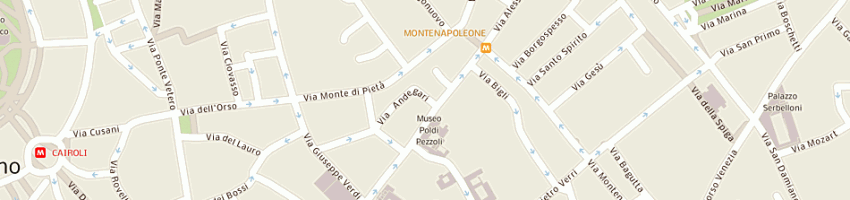 Mappa della impresa sgp srl a MILANO