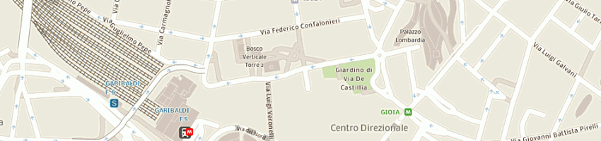 Mappa della impresa sdinfo sas di scanavini e c a MILANO