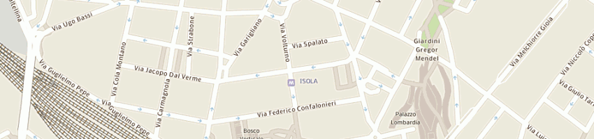 Mappa della impresa barile anna a MILANO