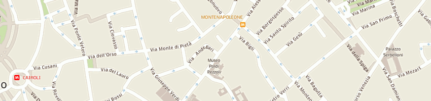 Mappa della impresa maccaferri alberto a MILANO