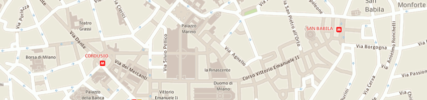 Mappa della impresa tdd italia srl a MILANO
