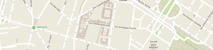 Mappa della impresa cogena snc di fabiano ferdinando, ambrosini giovanni e trucchia alessandro a MILANO