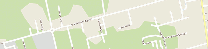 Mappa della impresa viscardi mario a MONZA