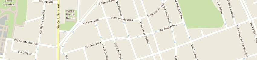 Mappa della impresa pelizzoli marco a CUSANO MILANINO