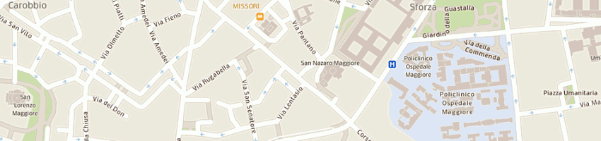 Mappa della impresa bar le api snc di de donnantonio marcello a MILANO