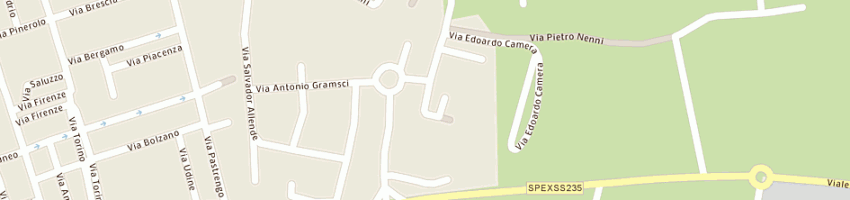 Mappa della impresa v e v di vecchi guido e c snc a PAVIA