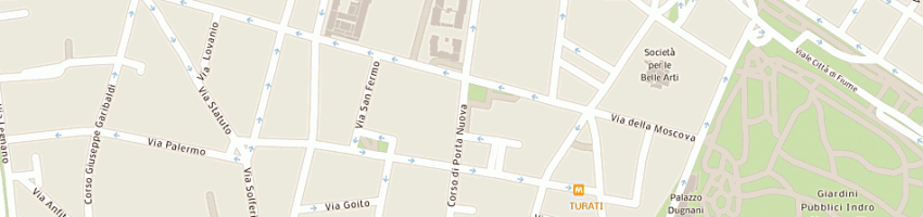 Mappa della impresa pereira emilio stingegneria a MILANO
