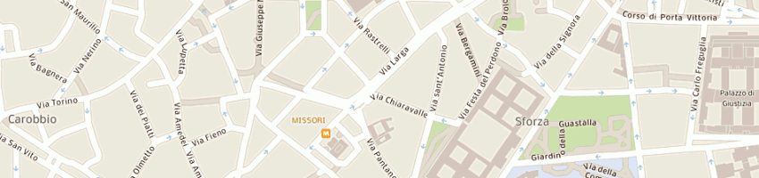 Mappa della impresa ente nazionale turismo del marocco a MILANO