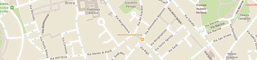 Mappa della impresa edizioni il polifilo a MILANO
