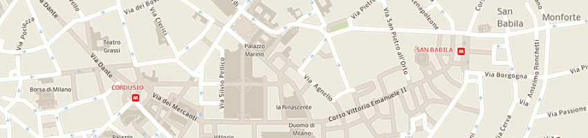 Mappa della impresa miplex srl a MILANO