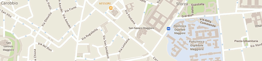 Mappa della impresa leda codecasa ghelli sas di codecasa leda e c a MILANO