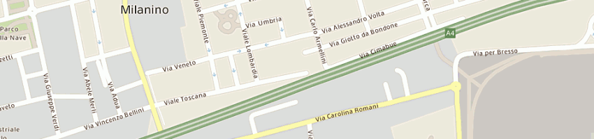 Mappa della impresa svezia car srl a MILANO