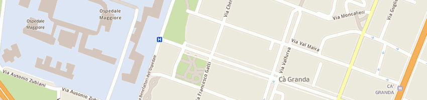 Mappa della impresa lionetti leonardo a MILANO