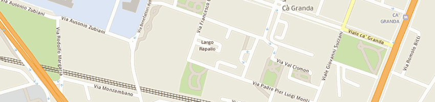Mappa della impresa vivian pedrani daniele stefano a MILANO
