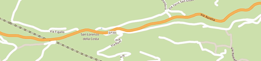 Mappa della impresa rimissa a SANTA MARGHERITA LIGURE