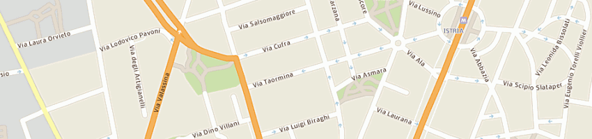 Mappa della impresa studio odontoiatrico assdrvianello g e m a MILANO