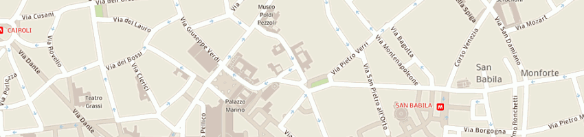 Mappa della impresa studio legale marena bonvicini, ludergnani -mvl e partners a MILANO