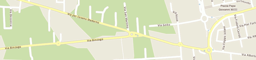 Mappa della impresa isgro' domenico a DESIO