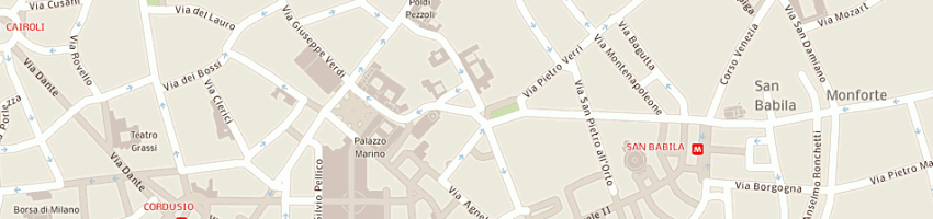 Mappa della impresa jp morgan real estate spa a MILANO