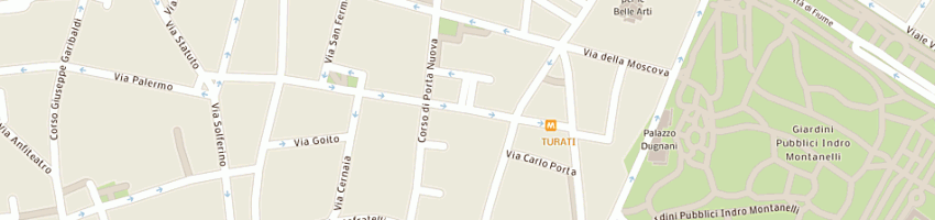 Mappa della impresa nicma srl a MILANO