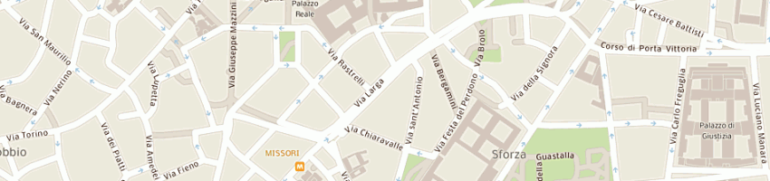 Mappa della impresa auditel srl a MILANO