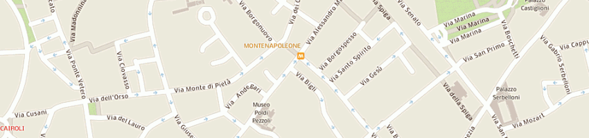 Mappa della impresa societa'cooperativa farmaceutica a MILANO