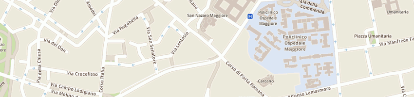 Mappa della impresa colellabella vincenzo a MILANO
