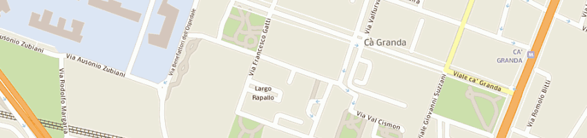 Mappa della impresa giannico giorgio a MILANO