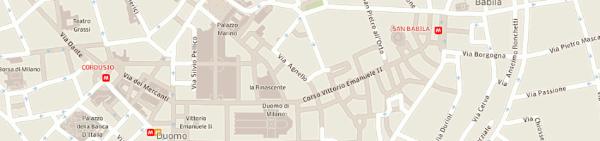 Mappa della impresa computek locazioni spa a MILANO