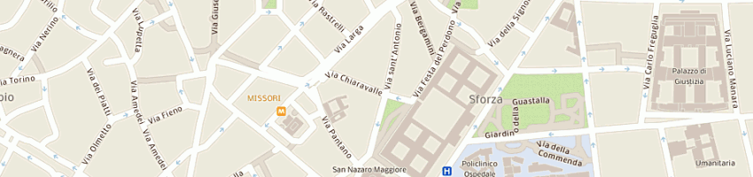Mappa della impresa tregi di ganzerli davide e c snc a MILANO