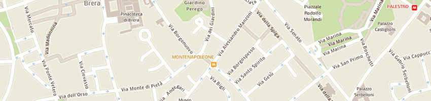 Mappa della impresa loiacono e associati a MILANO