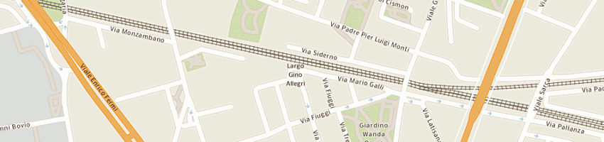 Mappa della impresa agp international services snc di p gallucci e t cellamare a MILANO