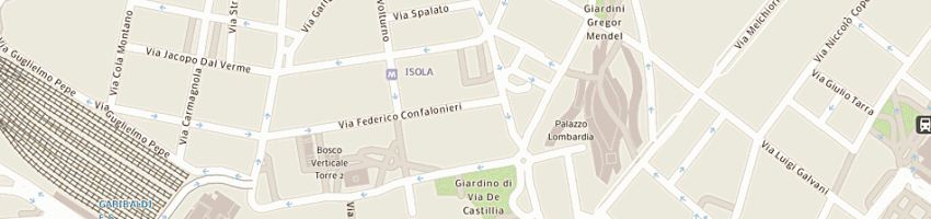 Mappa della impresa africa oriental craft a MILANO