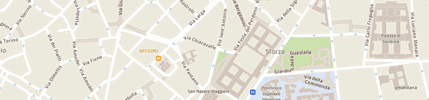 Mappa della impresa consulenza tributaria internazionale a MILANO