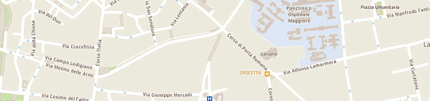 Mappa della impresa galli stefano a MILANO