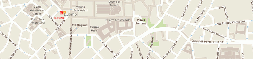 Mappa della impresa gsc srl a MILANO